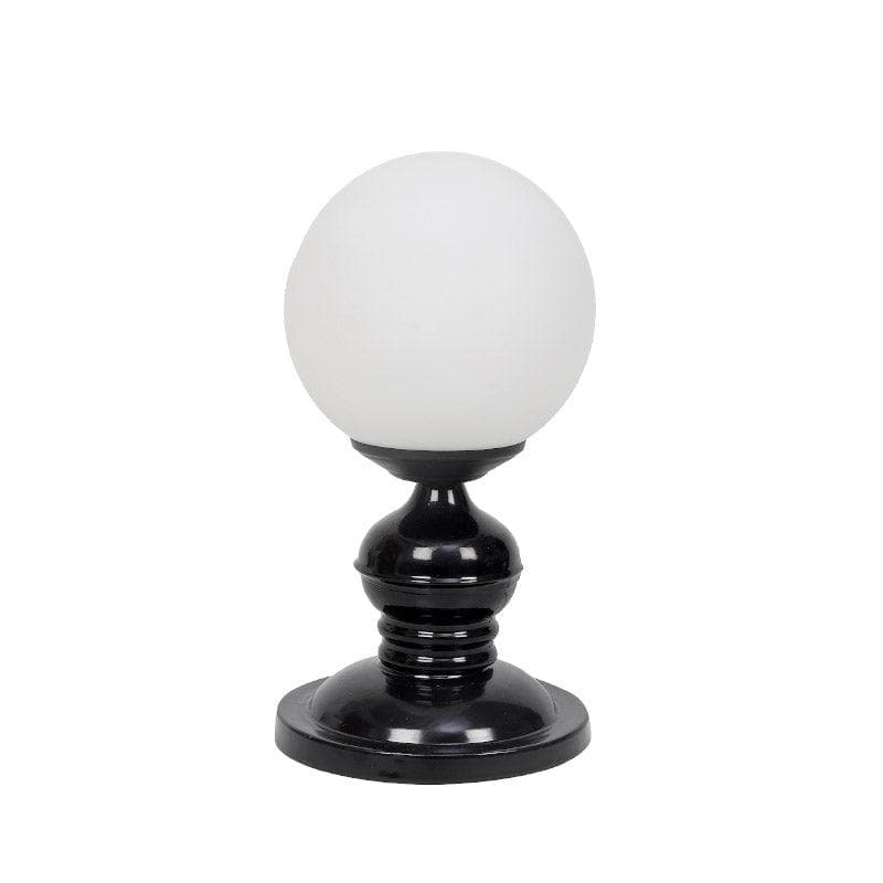 Togo Hina Moon LED Glass Table Lamp - White,Black media 4