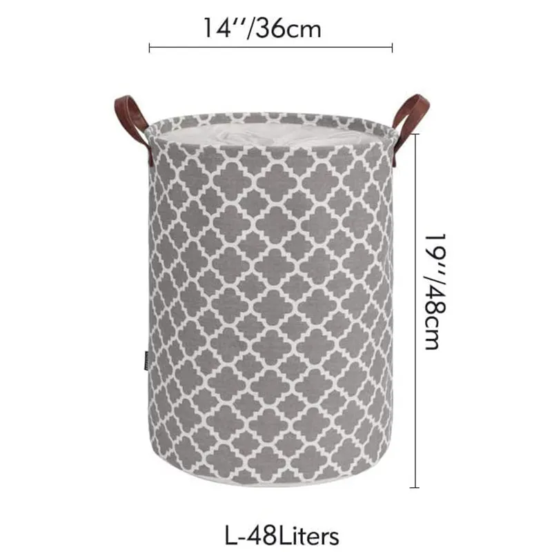 Entara Laundry Basket - Grey media 6