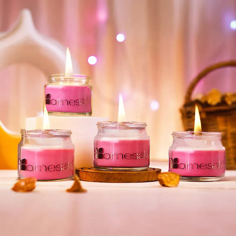 Geode Scented Candle (Lavender) - Set Of Four media 3
