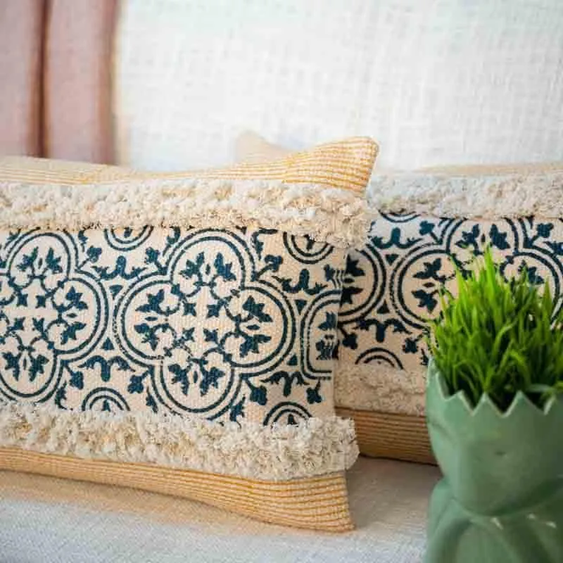 Fringed Horizon Cushion Cover media 3