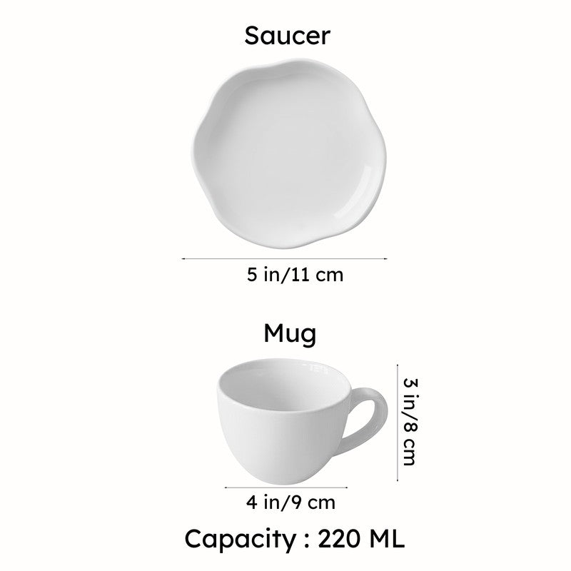 Minto Stripe Cup & Saucer Plate Gift Box media 6