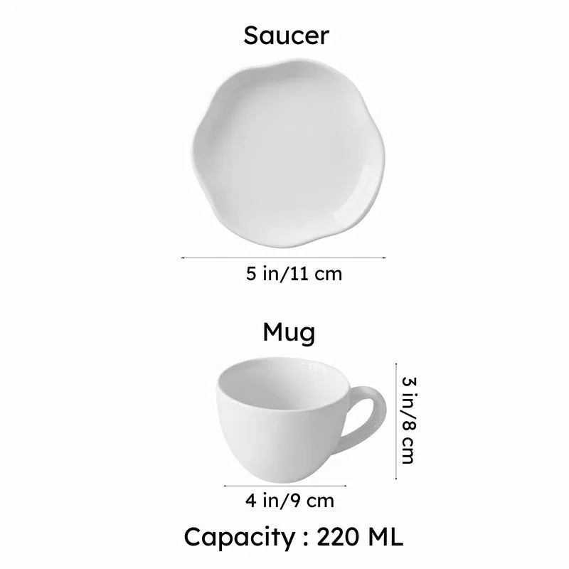 Minto Stripe Cup & Saucer Plate Gift Box media 6