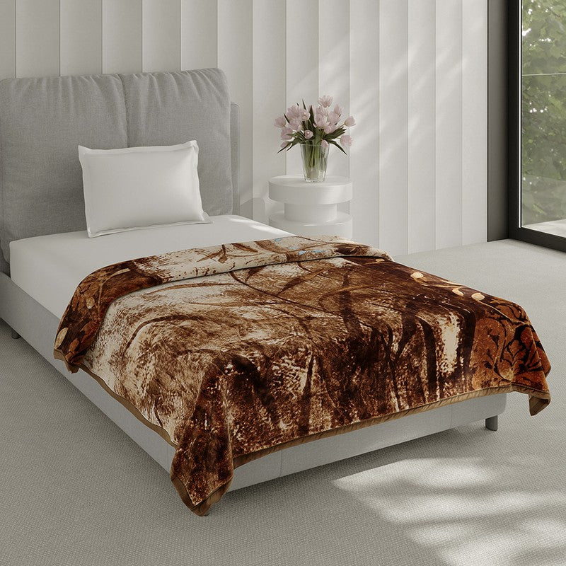 Monte Carlo Timber Tapestry Blanket - 483 GSM - Single