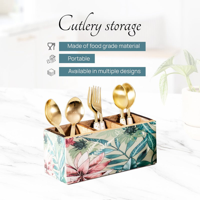 Tropical Haven Cutlery Holder media 4