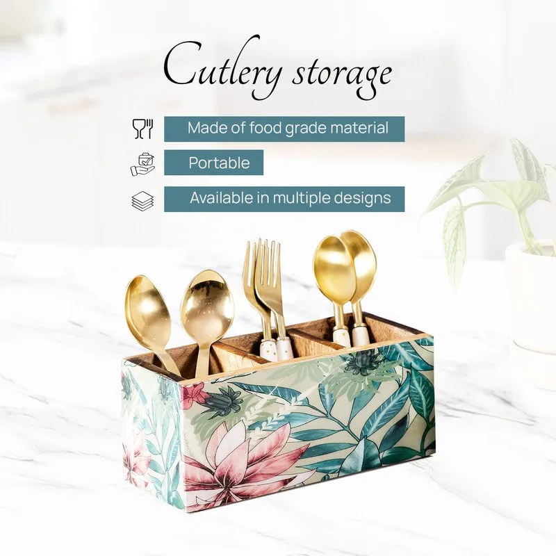 Tropical Haven Cutlery Holder media 4