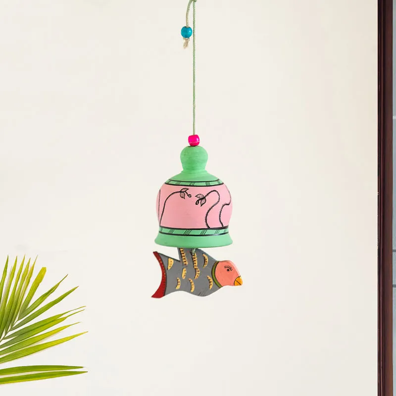 Bird Flight Decorative Terracotta Wall Hanging media 1