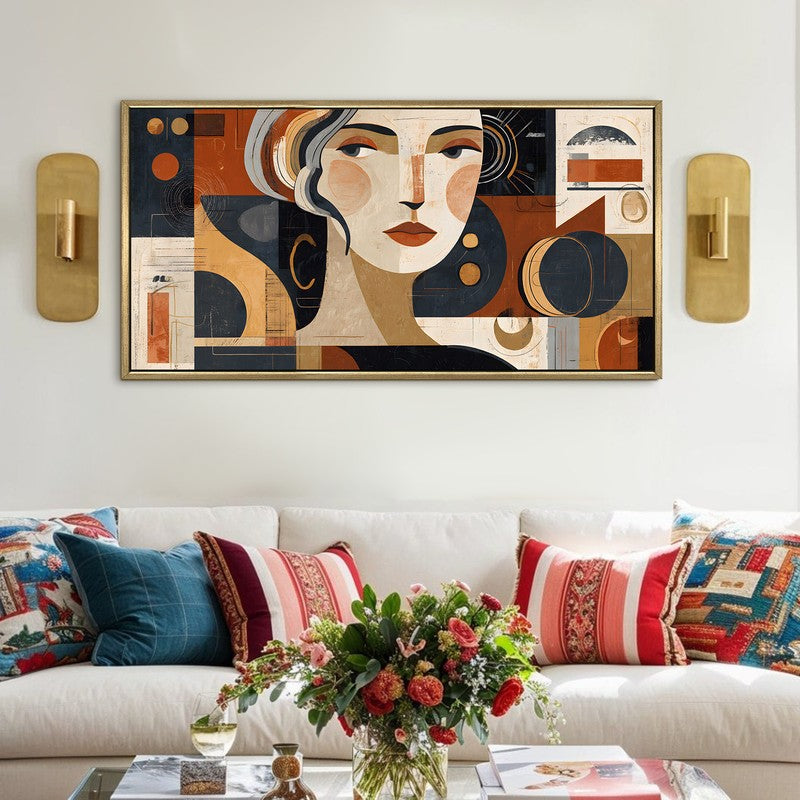 Persona Canvas Wall Painting With Frame
