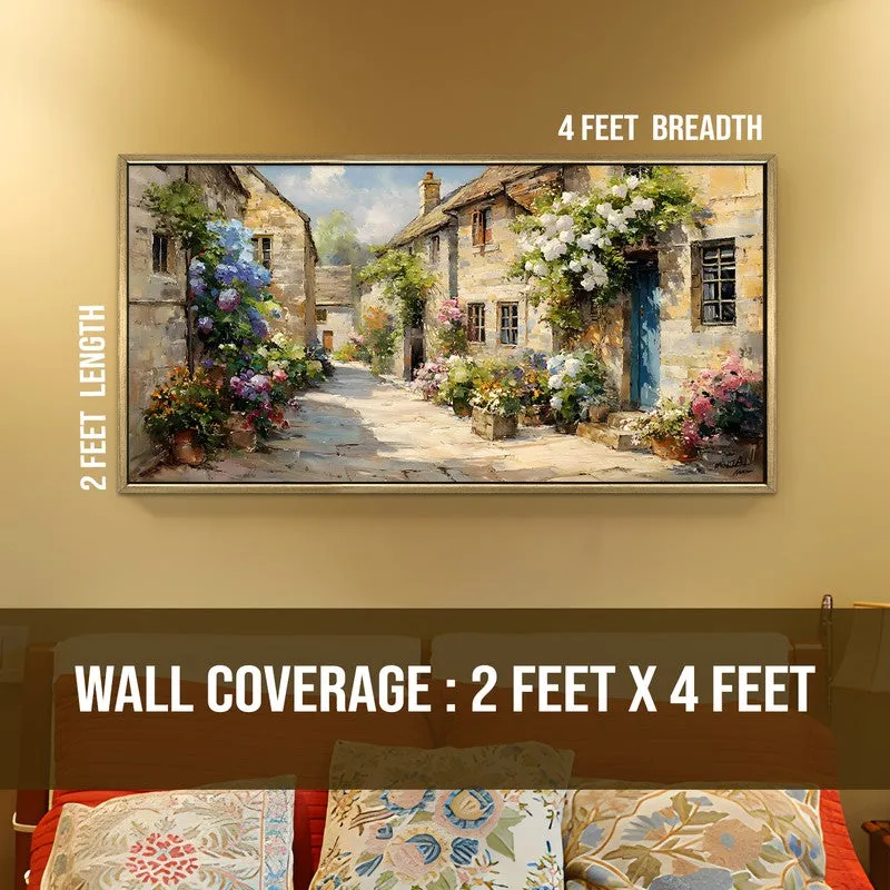 European Bloom Lane Cottage Wall Art media 8