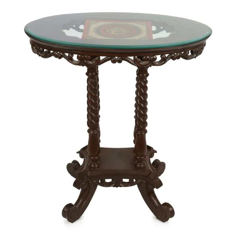Roho Teak Wood Console Table media 6