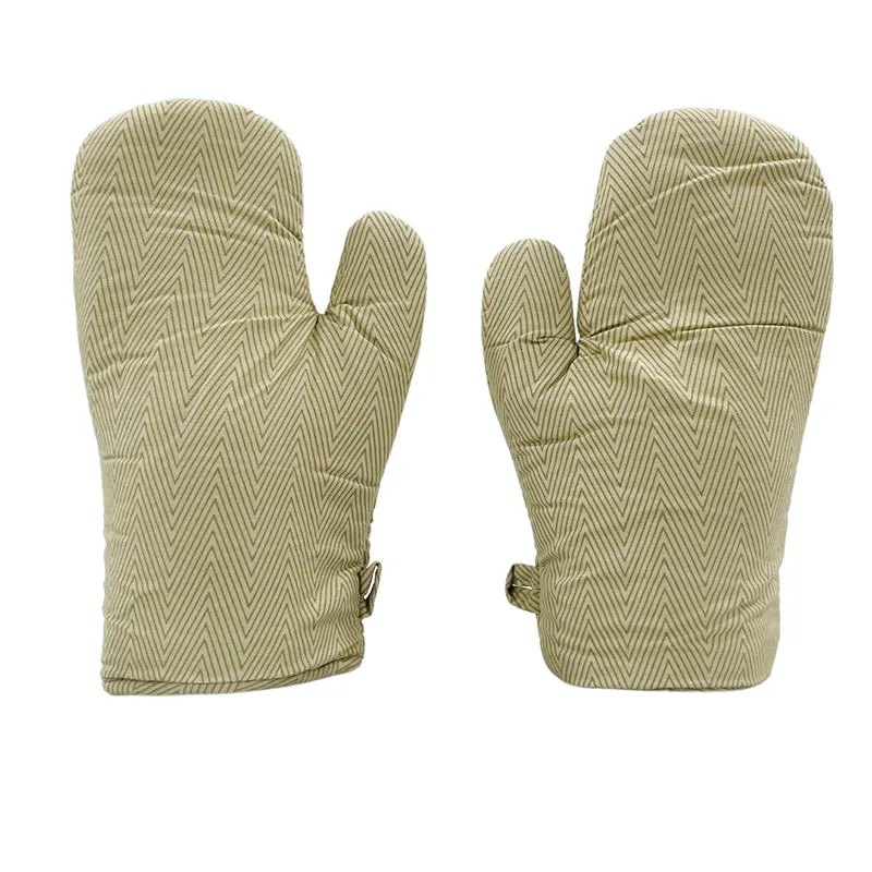 Swayam Keras Kitchen Gloves (Beige) - Set Of Two media 6