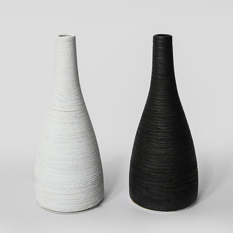 Olyra Ceramic Vase - Set Of Two media 6