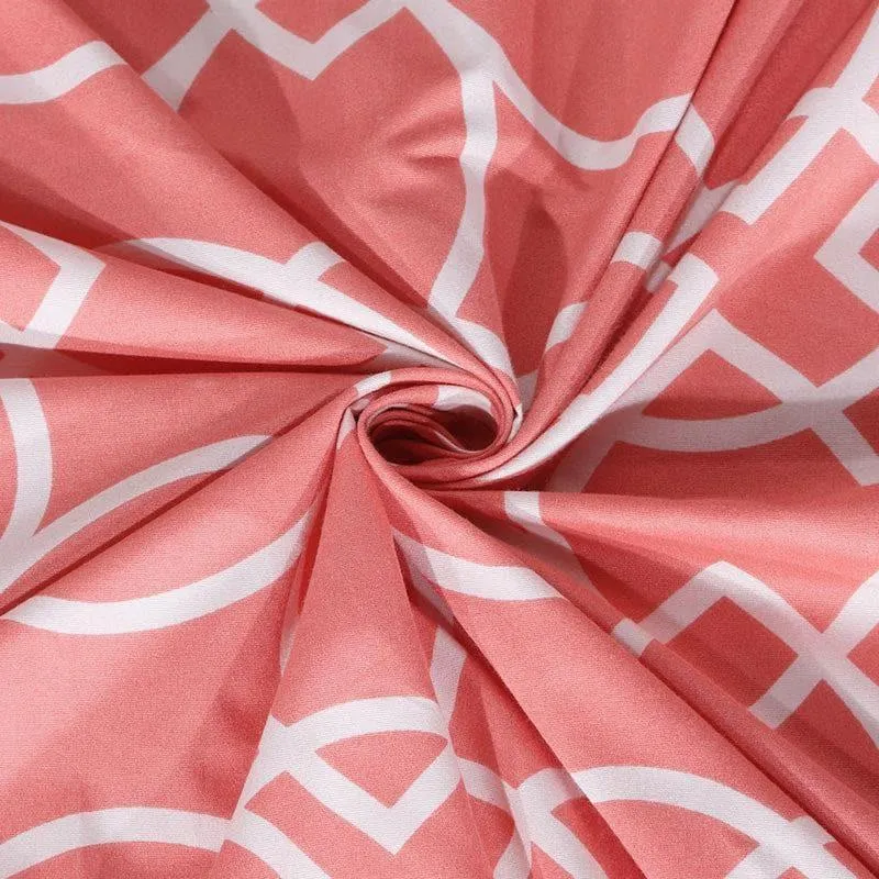 Peach Ethel Bedsheet - 150 GSM media 5