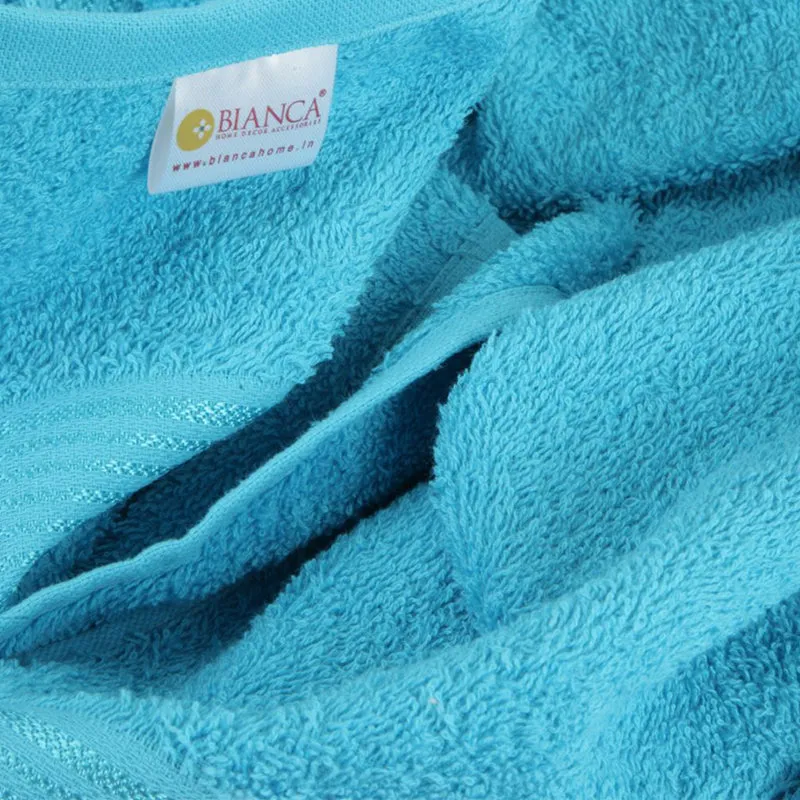 Eva Quick Dry Hand Towel (Blue & Red) - Set Of Four media 5