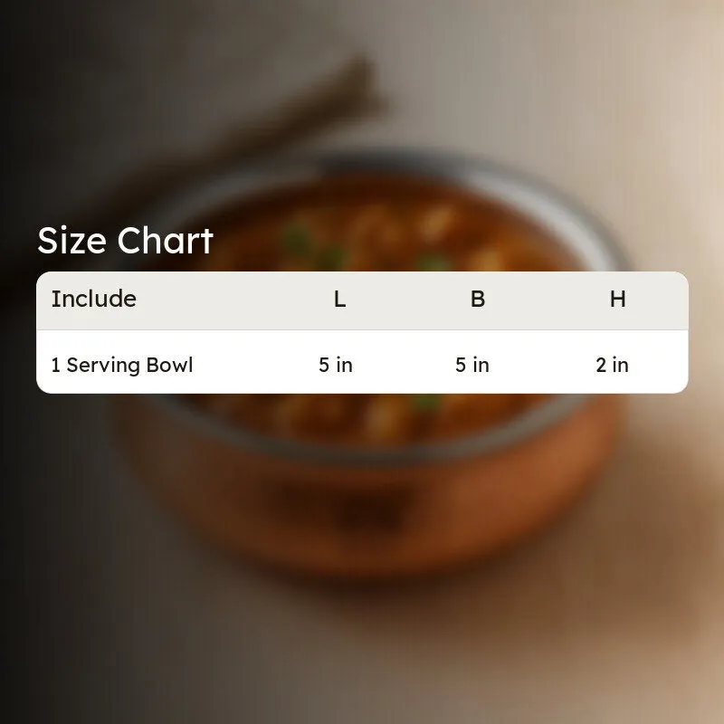 Servora Stainless Steel Serving Bowl - 350 ML media 7