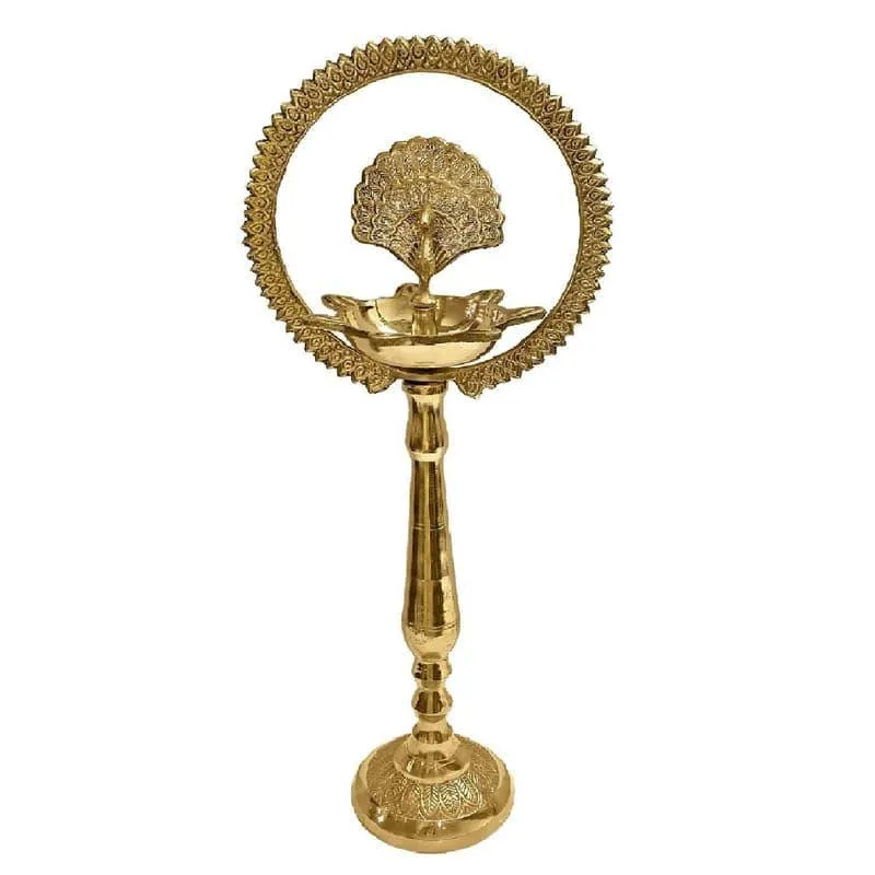 Divine Aura Brass Lamp - Small media 3