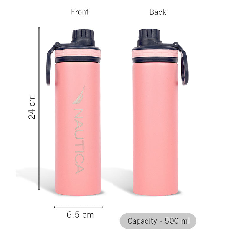 Nautica Skirnir Insulated Stainless Steel Thermos (Pink) - 500 mL media 8