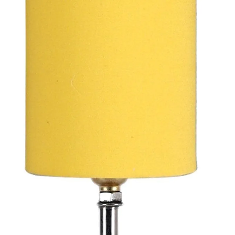 Solids Galore Fabric Table Lamp - Yellow,Brown media 8