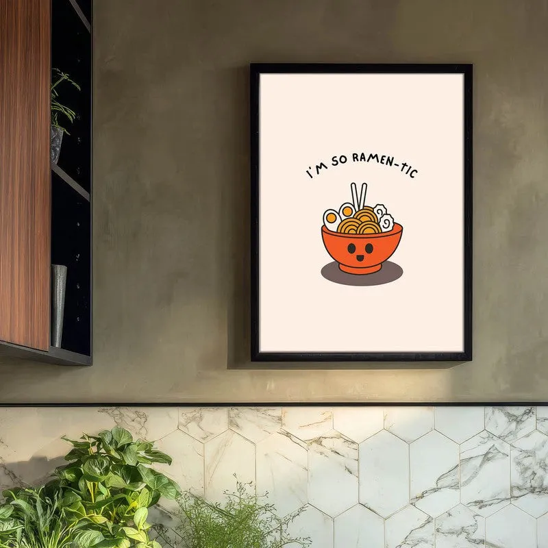 Calm Cuisine Archival Canvas Wall Art - Black media 3