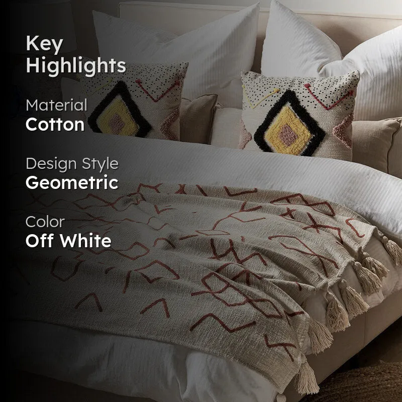 Folkweave Cotton Throw media 2