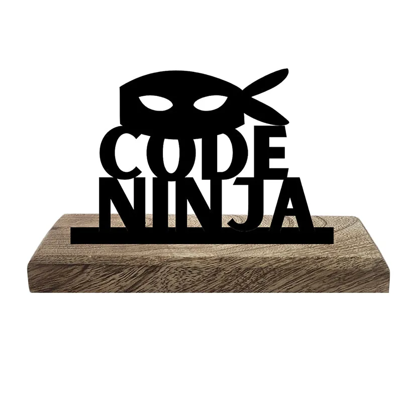 Code Ninja Showpiece - Set Of Two media 3