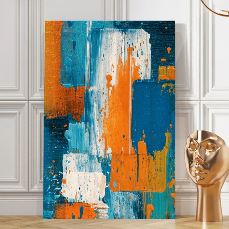 Easel Modern Texture Canvas Wall Art media 8