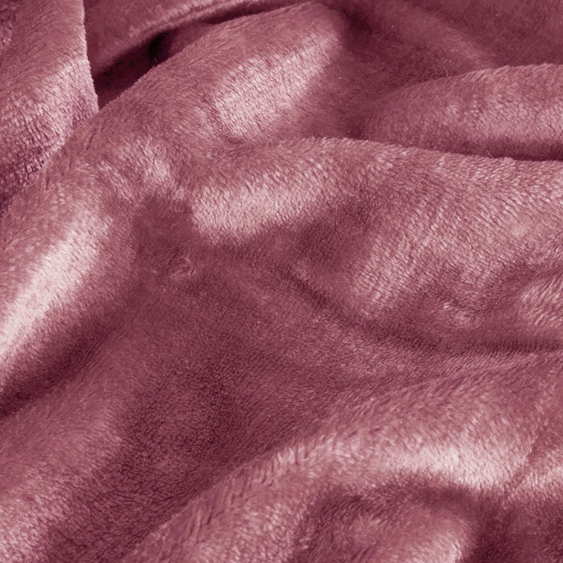 Casselle  Velvet Bedsheet (Pink) - 300 GSM media 7