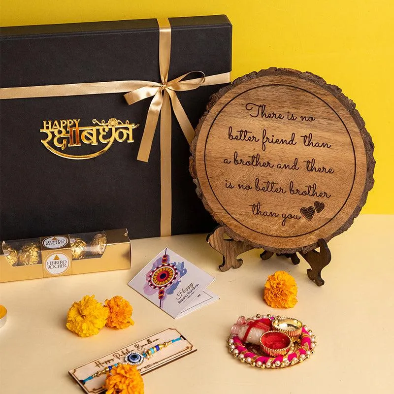 Sibling Affection Rakhi Gift Box media 1
