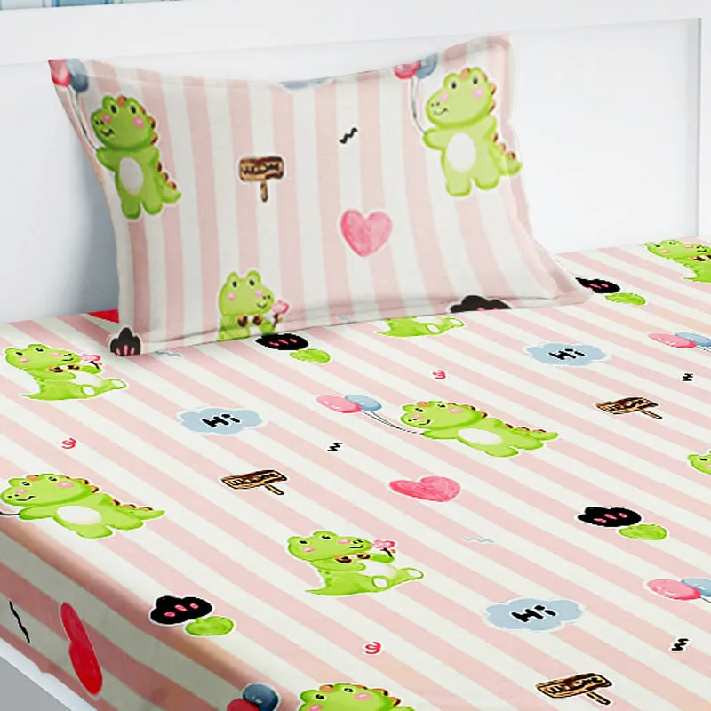 Croc Dreams Kids Cotton Bedsheet - 210 TC media 3