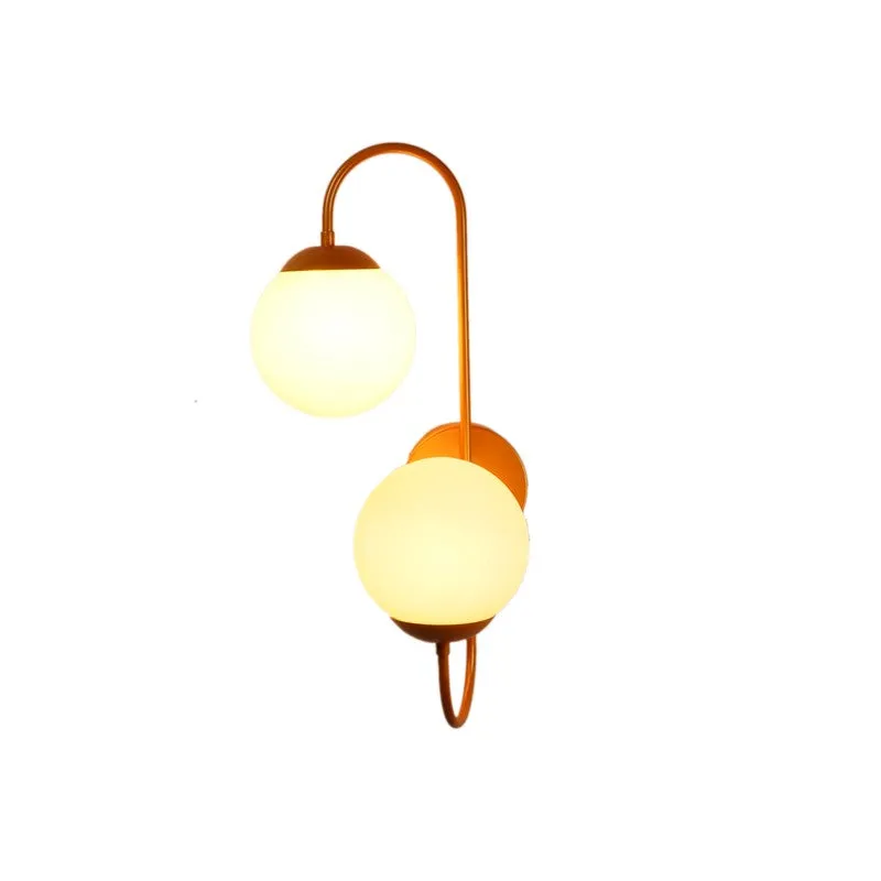 Luxe Orb Iron Wall Lamp media 4