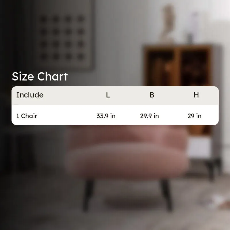 Clive Accent Chair - Pink media 6