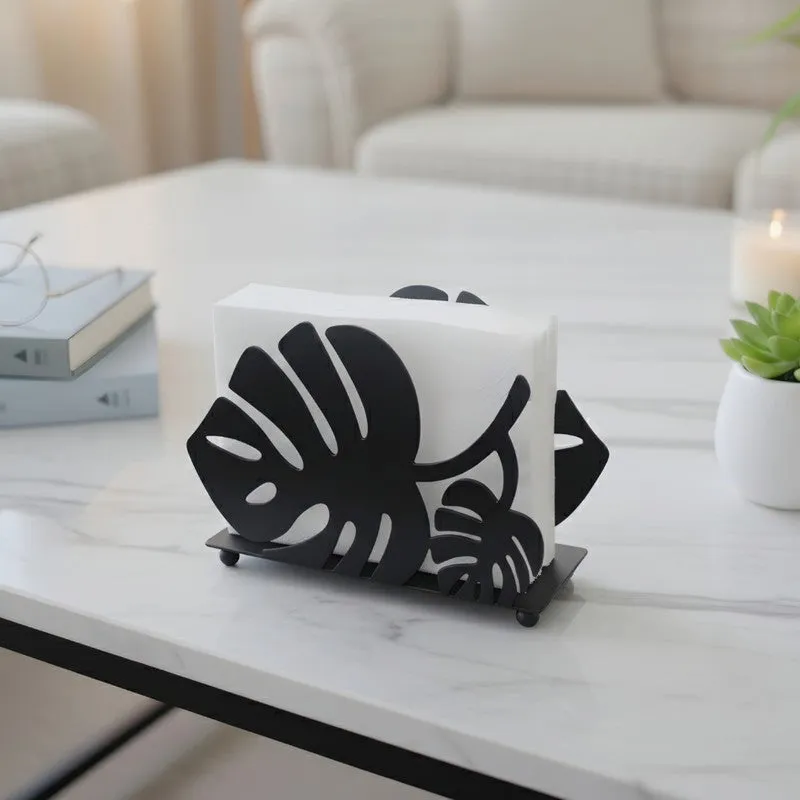 Safari Luxe Tissue Holder - Black media 4
