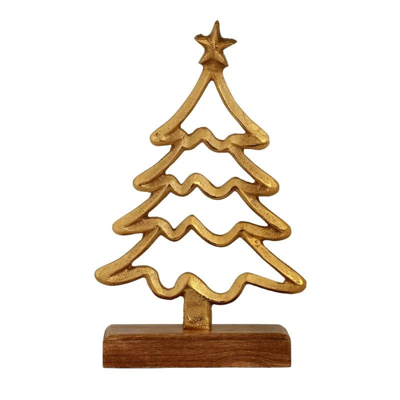 Starcrest Aluminum Christmas Tree Showpiece media 3