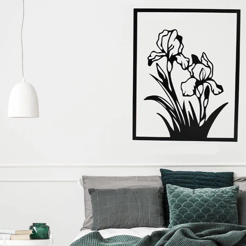 Florence Black Iron Wall Accent media 1