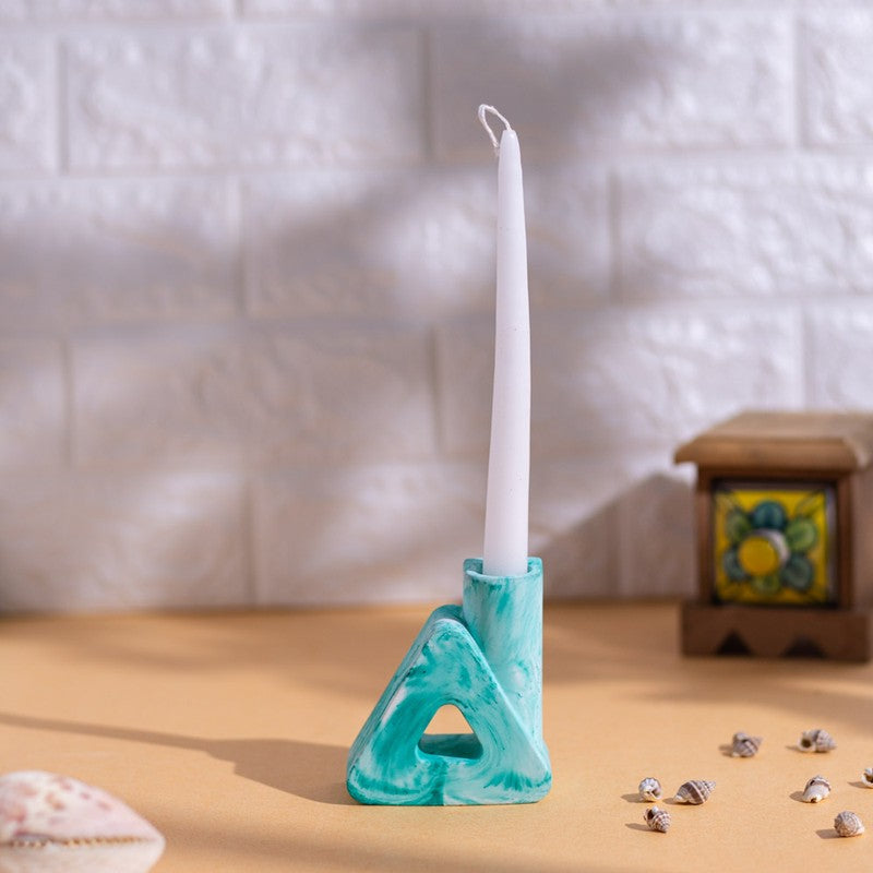Trimney Candle Holder - Green