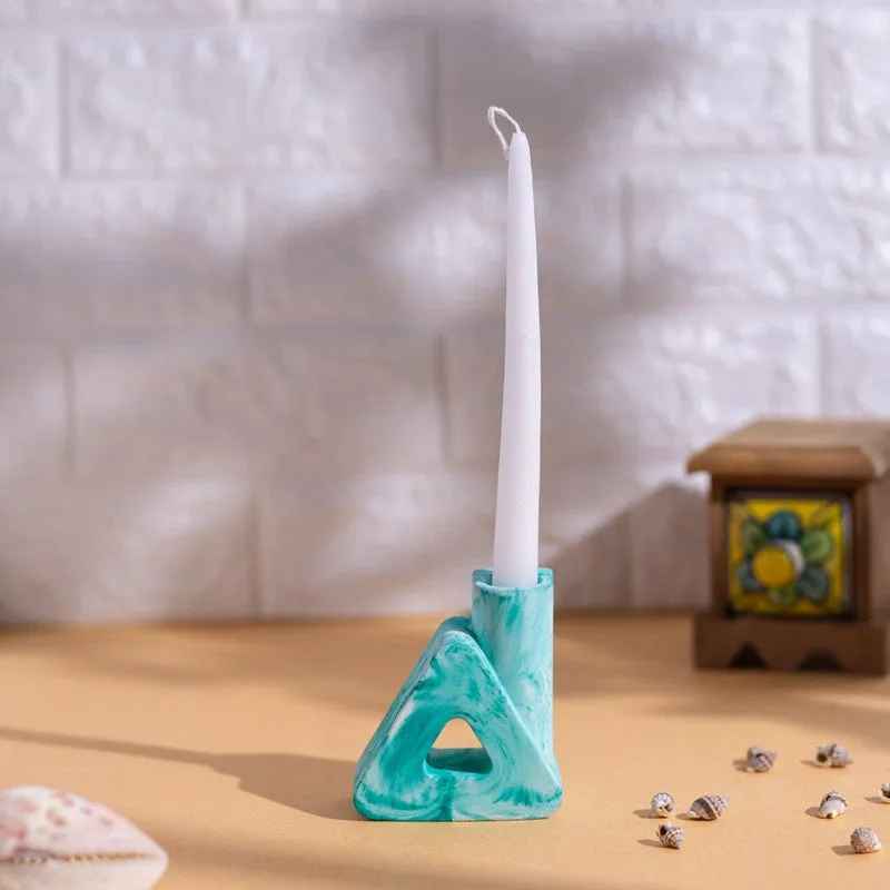 Trimney Candle Holder - Green media 1