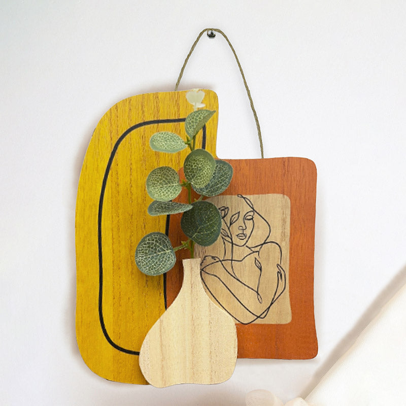 Feminine Beauty Abstract MDF Wall Accent media 3