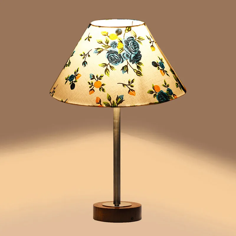 Rafelle Cone Rodin Wooden Table Lamp - Multicolor media 6