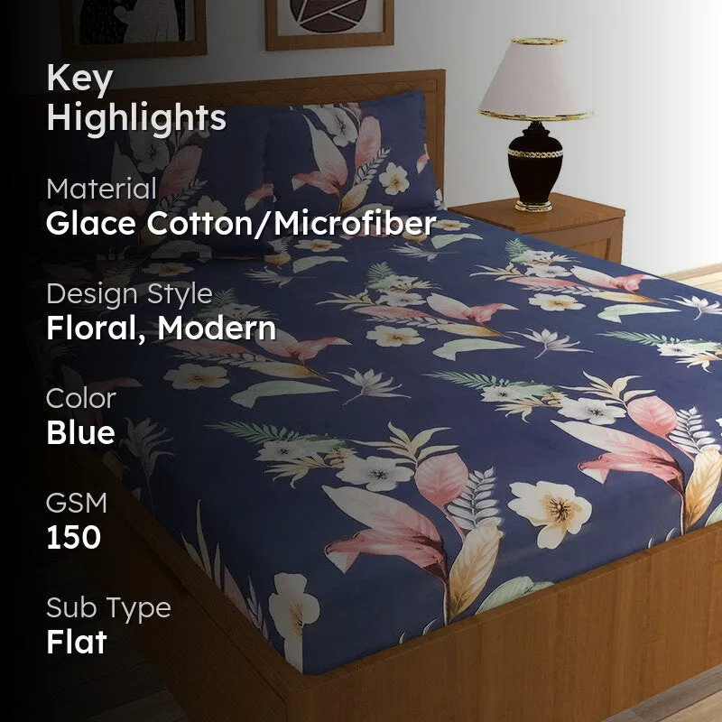 GeoLoom King Microfiber Bedsheet - 150 GSM media 2