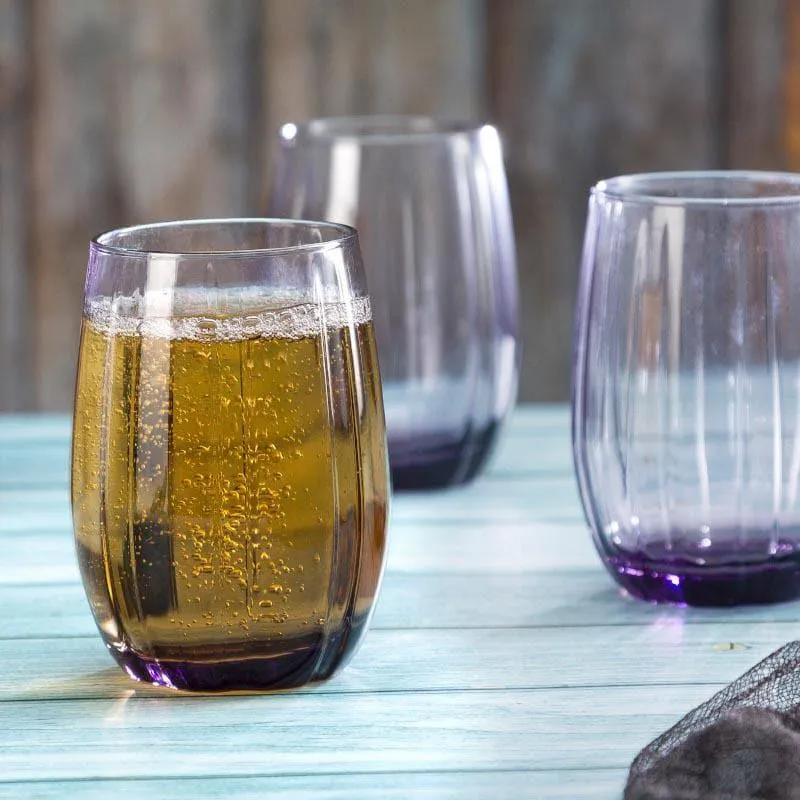 Pasabahce Savou Violet Tumbler (240 ML) - Set Of Six media 3