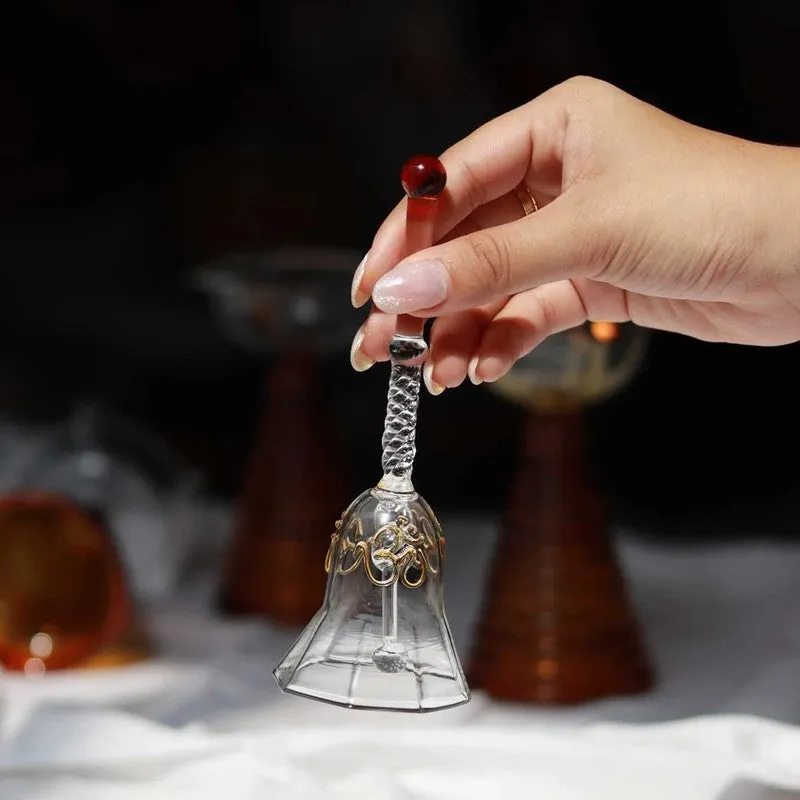 Spiritual Harmony Glass Pooja Bell media 7
