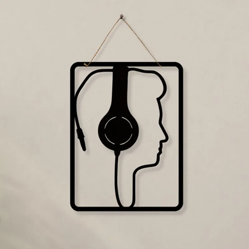 Lost In Music Iron Wall Accent media 3