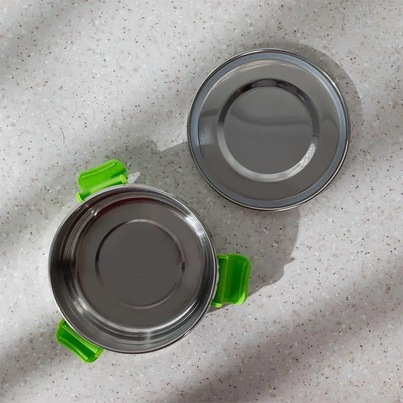 Clip Lock Lunch Box (275 mL) - Green media 5