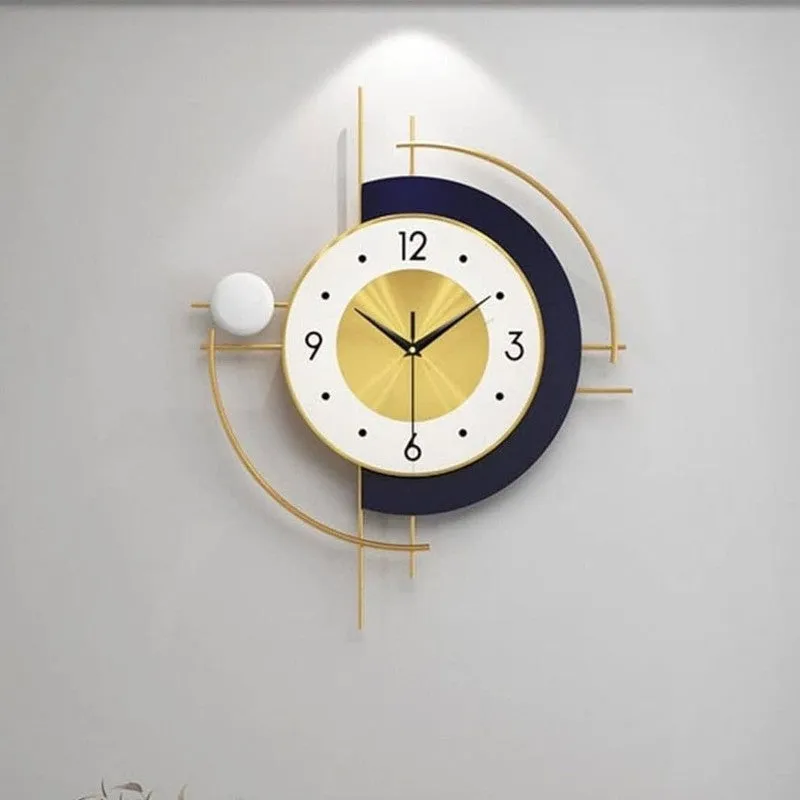 Cogged Silent Wall Clock - Multicolor media 7