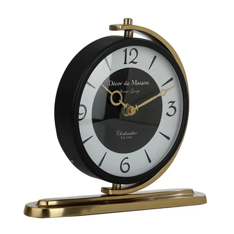 Calypso Table Clock - Gold media 3