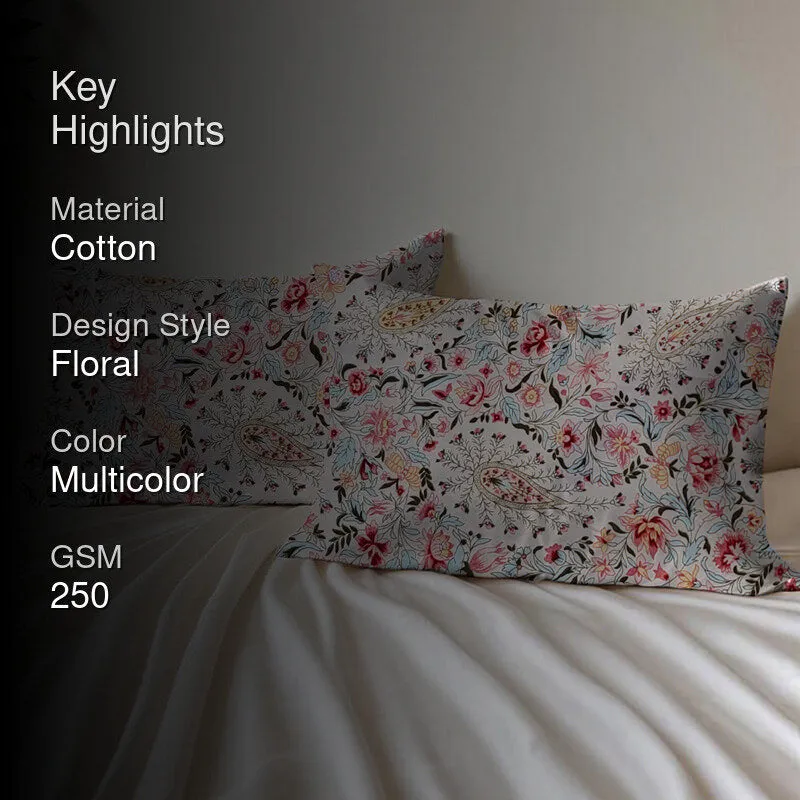 Tulip Dreams Cotton Pillow Cover - Set Of Two media 2