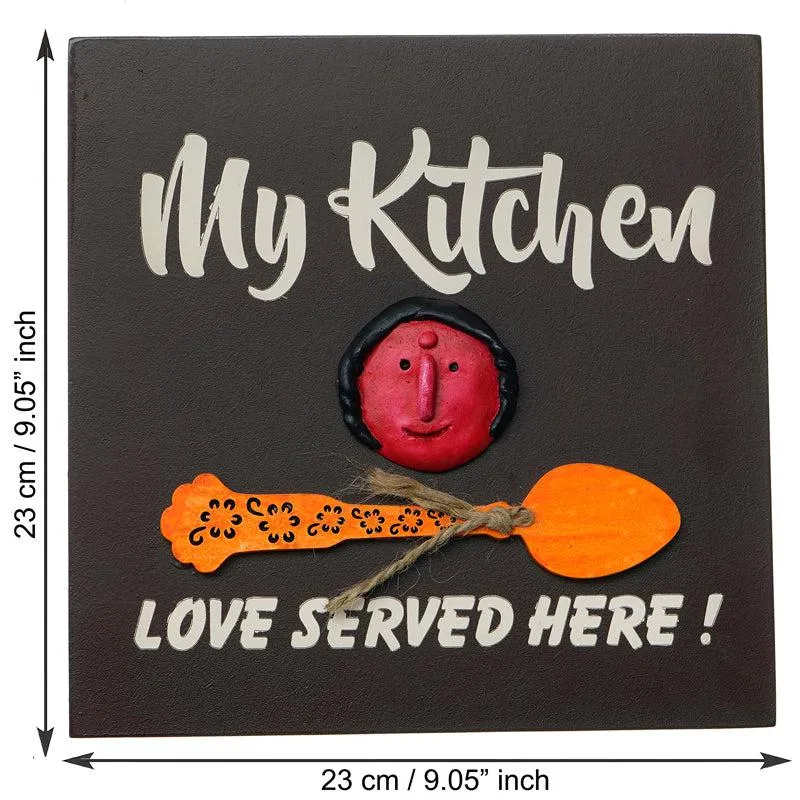 Love Served Here Wooden Wall Accent media 6
