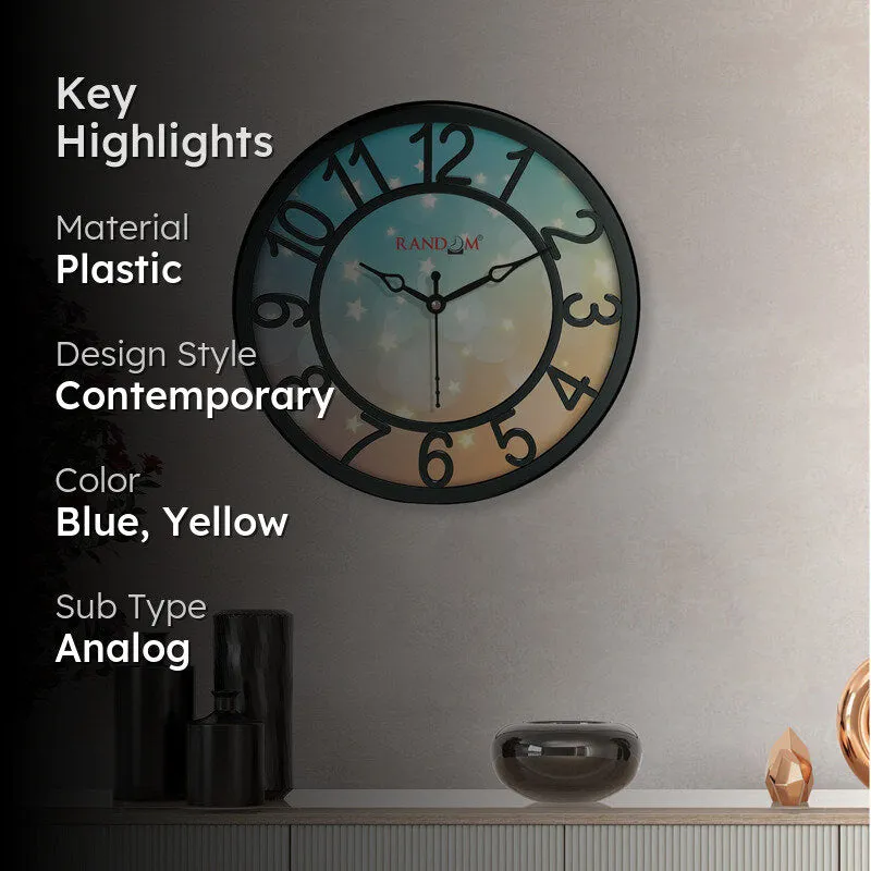 Kenil Sweep Silent Wall Clock media 2