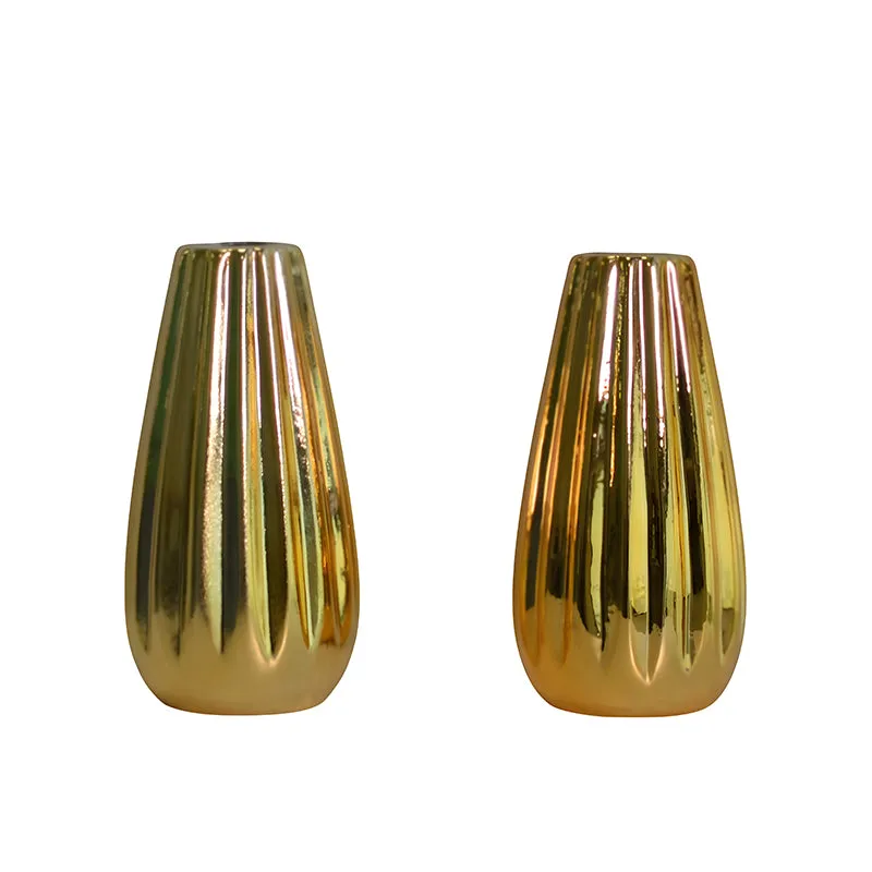 Aurum Hold Vase - Set Of Two media 5