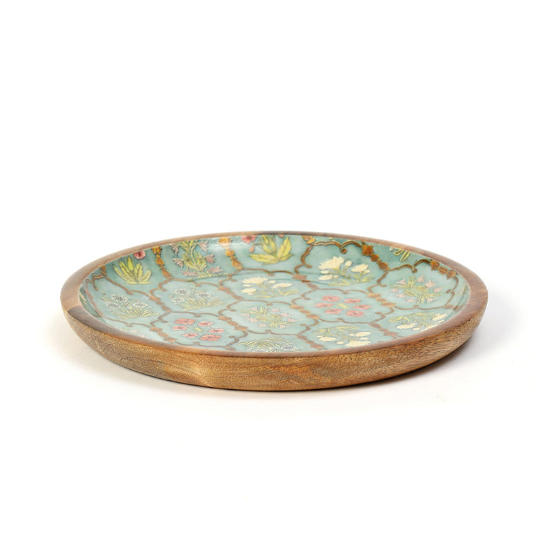 Fleur Jharokha Mango Wood Platter media 5