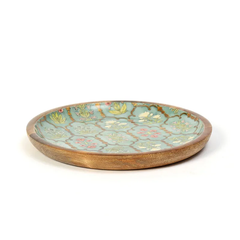 Fleur Jharokha Mango Wood Platter media 5